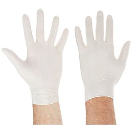 Brown PETZOLD 9209484 Manufix Sensitive Examination Gloves, Dispenser Box, Size 8/9 (Pack of 100)