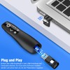 HELLCOOL USB C Presenter with Bag, 2.4 GHz Wireless PowerPoint