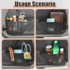 CALBEAU Metal Front Door Pocket Storage Box Compatible with 2007-2018