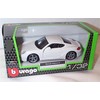 Burago P0RSCHE Cayman S In White car 1:32 scale diecast