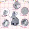 Sunshine smile Bouncing Rabbit, Talking Rabbit, Rabbit Cuddly Toy, Small,