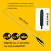 2pcs 3.2FT LED Whip Lights 270° Auto Strobe LED Light