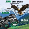 BOSTRON 10x50 Binoculars with Independent Eyepiece Adjustment for Outdoor