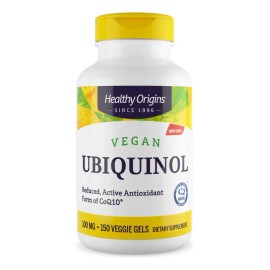 Healthy Origins Ubiquinol Coq10 100 Mg 150 Capsulas Sabor Sin Sabor