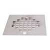 Westbrass 2" Sch 40 PVC Shower Drains with 4-1/4" Square