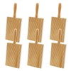 6 Pcs Gnocchi Boards, Wood Pasta Board with 6 Pcs