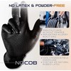 Disposable Nitrile Rubber Repair Gloves, 50 pcs, Heavy Duty 10