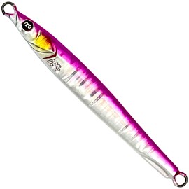 Allgu タングステンジグ 陸号 60g ピンクシルバー バーチカル ライトジギング TG SLJ メタルジグ ケイムラ 多層コート