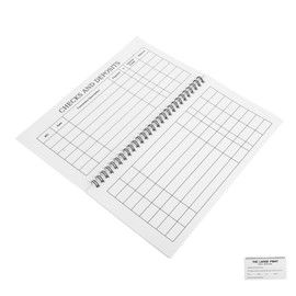 GANAZONO Sleek Simple Design Ledger and Budget Organizer Planner for Students Freelancers