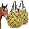 MJFSGYO 2 pcs 40" Hay Net for Horses, Made from