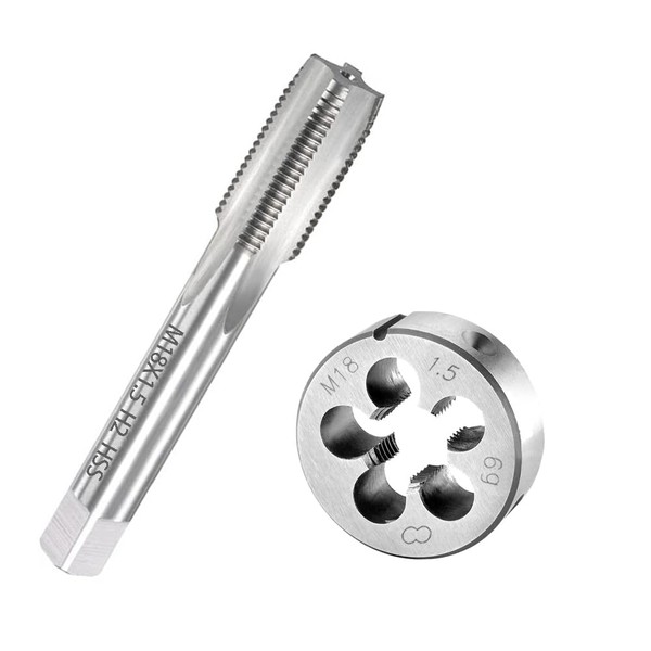 SeonFook Mertic M18 1.5mm Tap and Die Set, High Speed