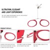 REAVEE 2 Pack Pinch Nose Clip on Reading Glasses Armless