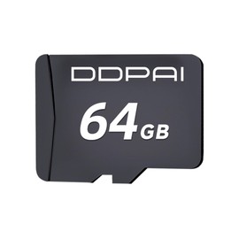 DDPAI 64G SD Card, U3 V30 TF Card for Dash Cam Car Camera, Read Speed up to 100 MB/s