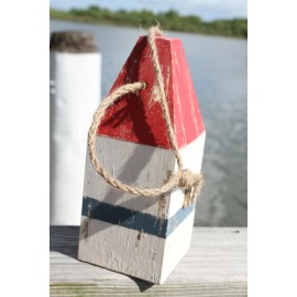 Unbranded Distressed Nautical Hanging Decor - Wood Buoy Markers Floats Replicas - GL-1 - 8 items $219.98