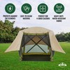 Hike Crew Gazebo Rain Shelter Tarp Compatible with 4-Sided Pop-Up