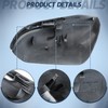 Right Passenger Side Mirror Cap Cover Compatible with Honda CRV