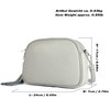 modamoda de - T238 Italian Women's Shoulder Bag Leather Medium,