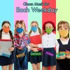 comfso Kids Face Masks Reusable Washable - 5 Pack Cloth