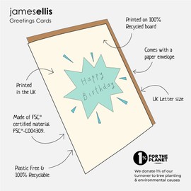 James Ellis Auntie Birthday Card (Dog)