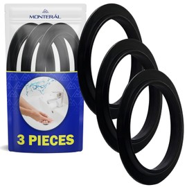 Pack of 3 seal for pop-up drain fittings, sinks. MONTERAL