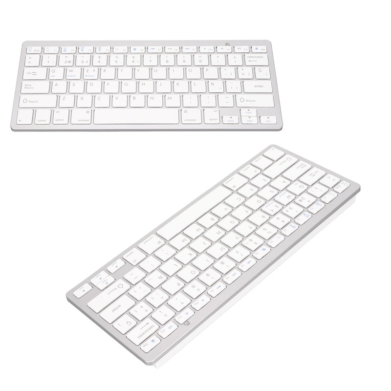 Wireless Keyboard Ultra Lightweight Ergonomic Compact Keyboard for IOS, for