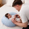 Baby Nursing Pillow and Body Positioner with Premium Minky Slipcover