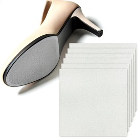 Tienyuu Shoe Care Kits 6 Pack Sole Protector Stickers for High Heel Shoes - Clear CL Compatible for Christian Louboutin Red Bottoms - Universal Fit for All Heels, 10x10cm Sheets