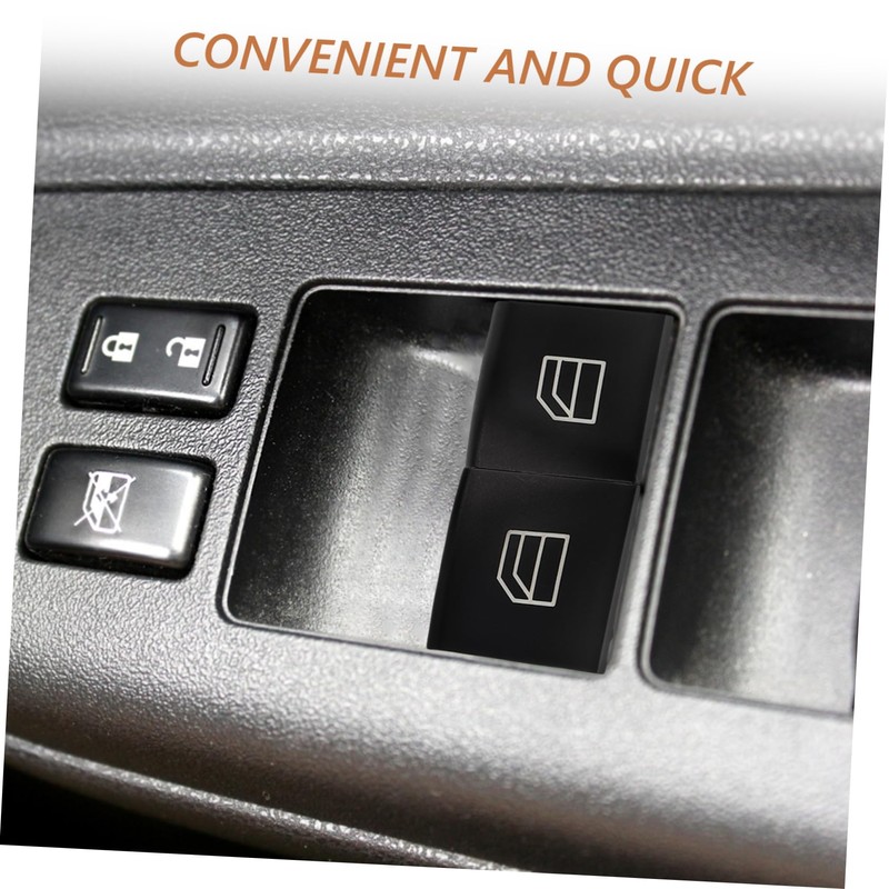 ULTECHNOVO 4pcs Window Control Switch Button Covers for R Durable