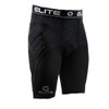 Elite Sport Goalkeeper Men s Compression Shorts Black (US, Alpha,