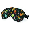NOHSHE Easter Silk Eye Mask Sleep Mask Egg Carrot Flower