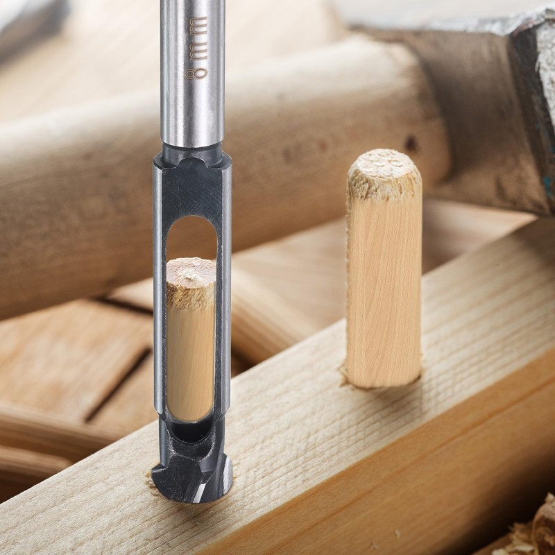 HARFINGTON Wood Tenon Dowel Plug Cutter 35mm Metric Tenon Dowel