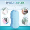 Esponja de Baño Exfoliante 3D Supersuave para Piel Muerta (Rosa