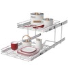 OCG 2 Tier Pull Out Cabinet Organizer (21.5" W x