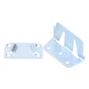 4PCS Bed Rail Brackets Portable Stainless Steel Bearing Strong Bed