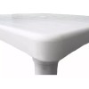 Alica Mesa De Plástico Con Patas Desmontables De 80 X