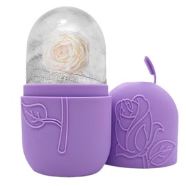 Molde De Hielo Facial - Roller De Hielo  Molde De Cubito De Hieloo De La Cara De Silicona  Roller De Enfriamiento Reutilizable  Herramienta De...     