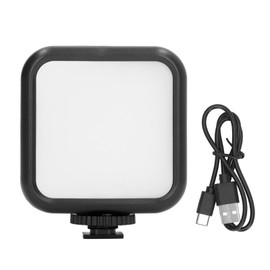 LED Camera Light Portable Camera Photo Light for Outdoor Photography Live Streaming Zoom Calls