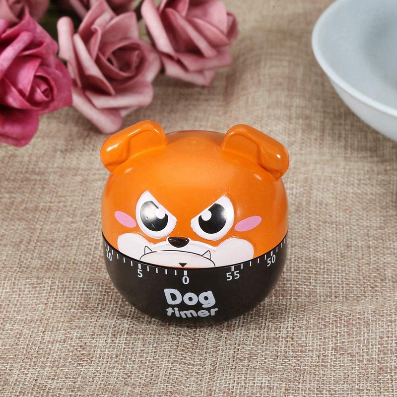 Cute Kitchen Timer, Dog Cooking Timer 60 Minutes Wind Up
