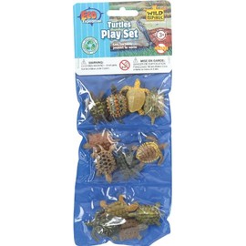 WILD REPUBLIC Polybag of Mini Turtle Figurines