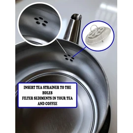 4pcs Round Tea Strainer for Spout Inside, 3.86 cm Diameter, Stainless Steel, Spout Filter Insert Inside Spout of Teapot