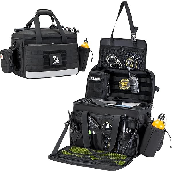 Golkcurx Patrol Bag Law Enforcement, Police Gear Bag, Car Organizer