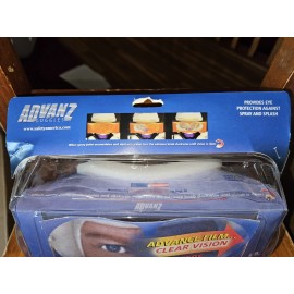 Advanz 🥽 ADVANZ GOGGLES - Clear - for Spray Painting with 25 Film Advances