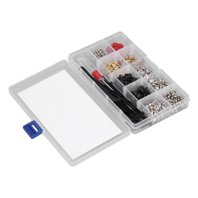 366 Pcs Computer Screw Set Motherboard Standoffs Screw Kit with