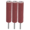 Uonlytech 3pcs Sandpaper Grinding Rollers Rotary Tool Sanding Drum Mandrels
