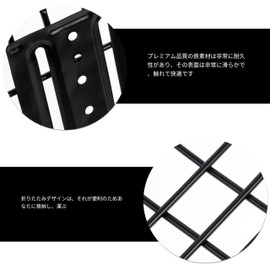 Bicycle Front Basket (Square Shape) Basket Front Storage Front Basket for Mountain Bike, Cross Bike, Folding Bicycle, Commuting Car, etc