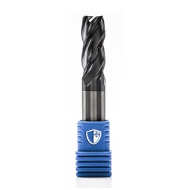 ARMOUR TOOLING – 6mm Tungsten Carbide End mill - 4 Flute Sharp Corner Cutter - CNC Milling Tool - for Alloy Steels/Hardened Steels - High Performance Milling Cutter - Roughing And Finishing