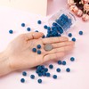 Beadthoven 100pcs 10mm Rhinestone Beads Blue Zircon Crystal Pave Clay
