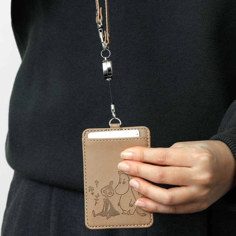 [HIGHTIDE] MOOMIN Pass Case, French Blue, french blue