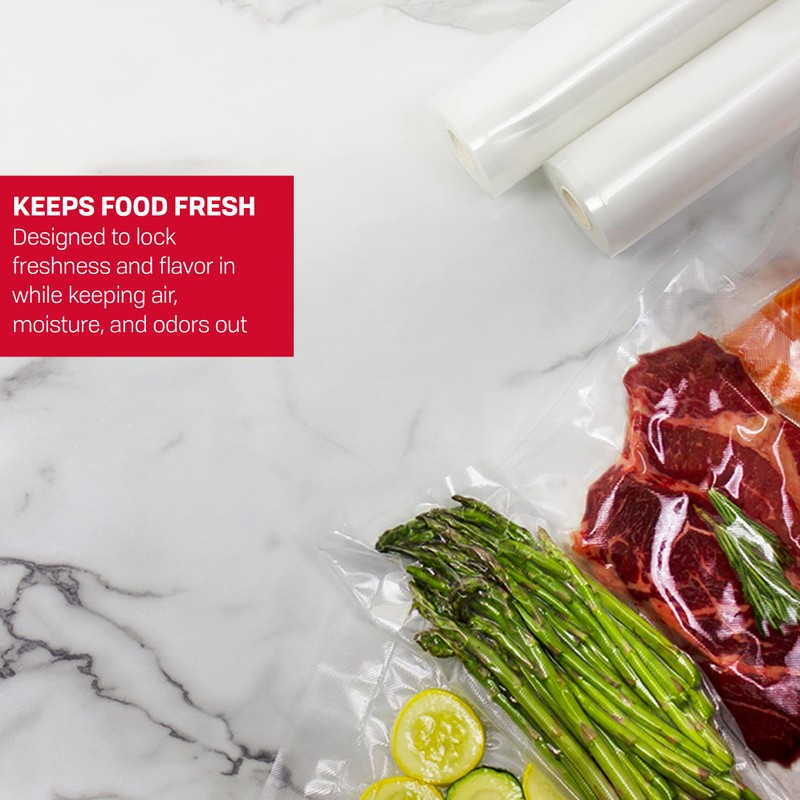 Nesco Vacuum Sealer Bags, 50 Pre-Cut Quart Sized Vacuum Sealer