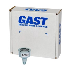 Gast AC980 Air Motor Muffler Gas Trap 1/4"NPT. Fits Models 2AM 4AM NL32 NL42